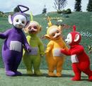 The Teletubbies, stars of the PBS show of the same name, an import from Britain aimed at 1-to-4-year-old viewers, are shown in this undated handout file photo. Distributors of the 'Teletubbies'' TV show, received a 'Have You Lost Your Marbles?'' award for promotional campaigns with McDonald's and Burger King Monday, Sept. 10, 2001, in New York. Activists met for a symposium on exploitive advertising aimed at children at the same Manhattan hotel as the awards.  (AP Photo/Ragdoll Productions, File)