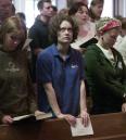 People pray inside Christ Church, Tuesday, Sept. 11, 2001, in Cincinnati, during a special prayer service called for those killed and injured in terror attacks earlier in the day. (AP Photo/Al Behrman)