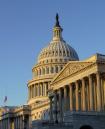 Early morning sun falls on the Capitol dome in Washington Wednesday, Sept. 12, 2001, as Congress was scheduled to resume work following Tuesday's terrorist attacks in New York and Washington.  (AP Photo/Dennis Cook)