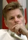 A California grand jury has rejected a request to investigate charges that Rep. Gary Condit obstructed justice by allegedly asking flight attendant Anne Marie Smith to lie about an affair, lawyers said on September 10, 2001.  Monday.  The decision by the Stanislaus County civil grand jury, reached last week, was mailed to Smith's lawyer James Robinson and Judicial Watch, a conservative watchdog group which joined in filing the complaint on Aug. 27.  Condit is seen during an agriculture committee meeting July 17 in Washington. (Hyungwon Kang/Reuters)