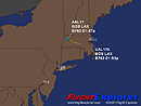 This graphic provided by Flight Explorer shows the flight path of the two airliners which crashed into the World Trade Center on September 11, 2001. The charting includes the flight number, departure and destination cities, type of plane and estimated time of arrival at scheduled destination. (Flight Explorer via Reuters Graphic)